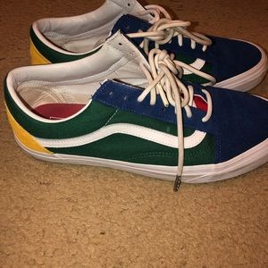 primary colored vans